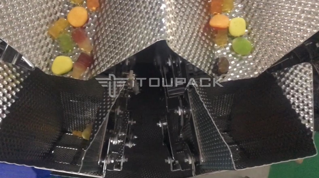 Automatyczna zliczająca maszyna pakująca do napełniania worków na poduszki Premade Doypack Gummy Bear Candy