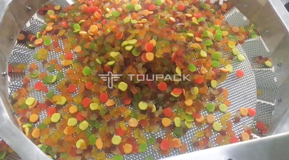 Automatyczna zliczająca maszyna pakująca do napełniania worków na poduszki Premade Doypack Gummy Bear Candy
