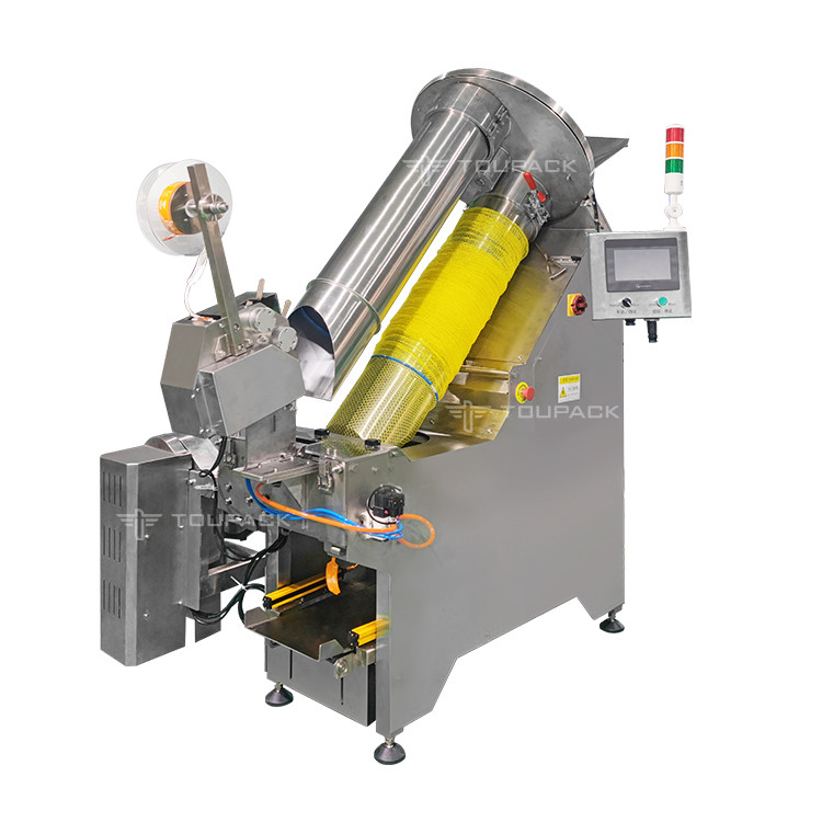 Semi Auto Mesh Bag Net Packing Machine For Onion Net Bag Sealing Clipping Packing Machine (Półautomatyczna maszyna do pakowania torby z siatką do opakowania torby z cebuli)