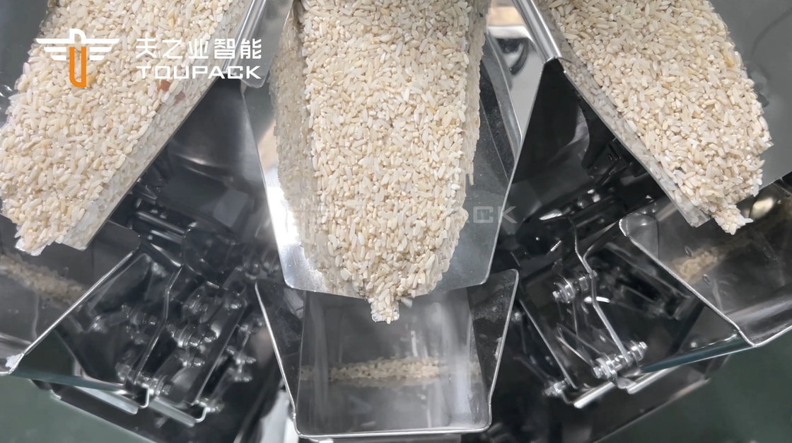 14 wiaderki Automatyczny wielokrętowy ważnik 1 kg 2 kg 5 l Pakowanie zboża żywności