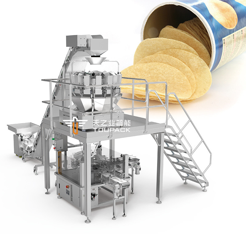 Chips Vakuum Azot Metal Jar Ziarno Żywność puszka z cysterny Sealer popcorn Plastic Jar Tin Seal Machine