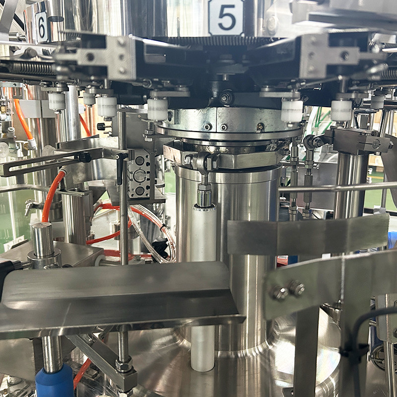 Całkowicie automatyczny wieloosobowy ważycz prefabrykowany worek Doypack Packing Machine Zamrożone jedzenie Kurczak Meatball Packing Machine