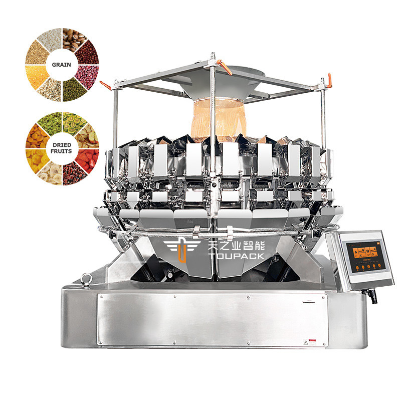 Wysokiej wydajności Pistachio Nut Vertical Packing Machine PLC-Drive For Sealing Wrapping Labeling Filling Bag Packaging Line