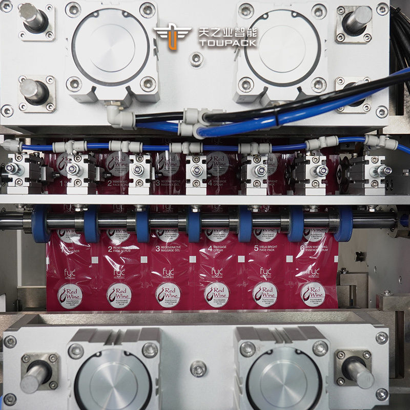 Automatyczne napoje z żelem glukozowym Płynne Nieregularne kształt kij Worek worek Packing Maszyna pionowa 4 Strony Seal Worek Pomidorowy sos Packing Maszyna