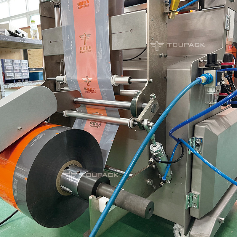 10/14 Hoppery Wielogłowe Wagacze Maszyny do pakowania peletów Worki z tworzyw sztucznych Pionowe Wielogłowe Wagacze Maszyny do pakowania