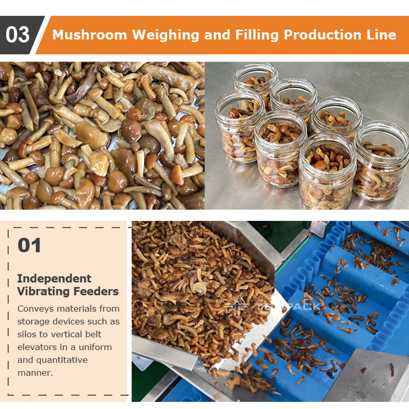 Automatic Multihead Weigher Packing Machine with 5-50 Bag/min Speed for Zipper Bag Packaging and Remote Monitoring