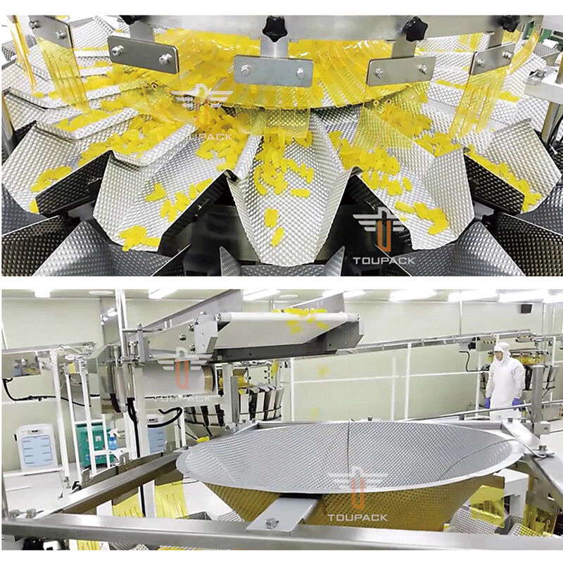 CE Fabryka Dostosowalne automatyczne żetony cukierki Linię produkcyjną wypełniania i uszczelniania Maszyna do pakowania przekąsek do słoika / butelki / puszki