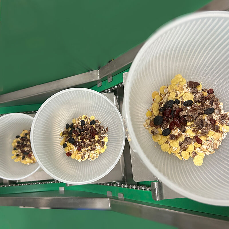 Maszyna do pakowania żywności dla zwierząt domowych z dużą prędkością Wielogłowa ważyczka do pakowania mieszaniny przekąsek Kibble