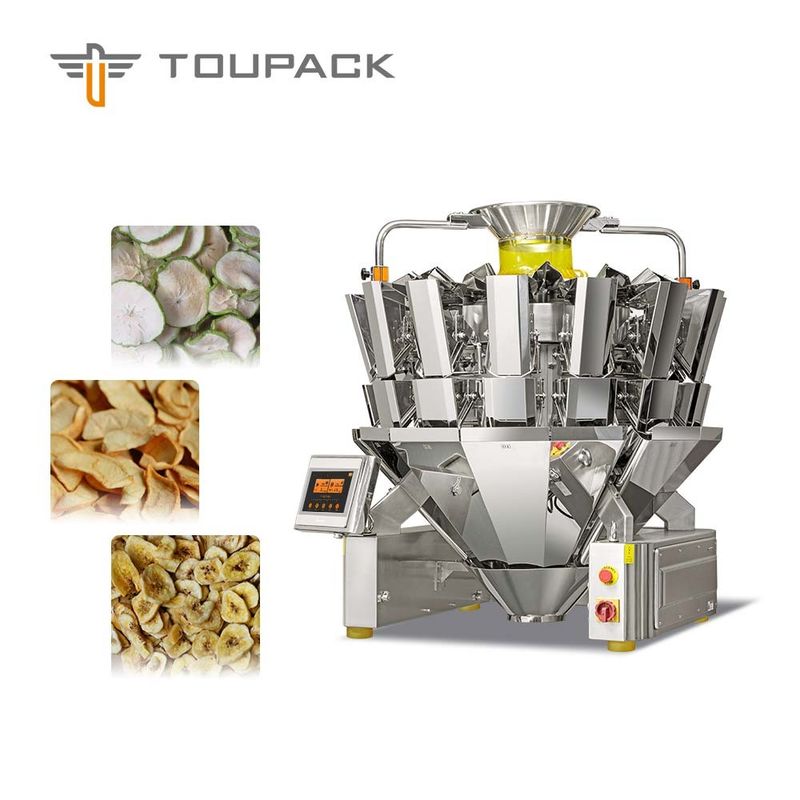Sterowanie MCU PLC SS304 2,5L Automatyczna maszyna do pakowania wagi na chipsy bananowe