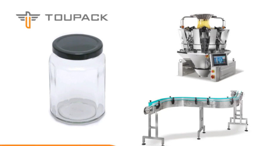 SUS304 Multihead Weigher Automatyczny system ważenia i pakowania owoców mrożonych wiśni w pudełkach