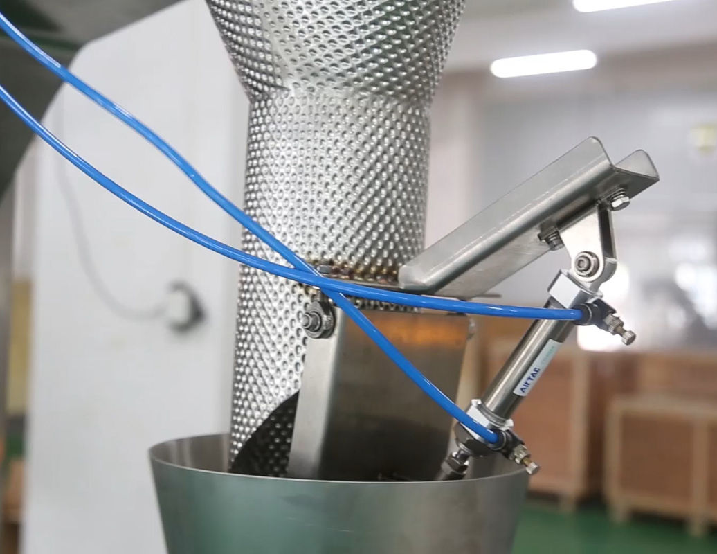 14 Mutihead Weigher VFFS Maszyna pakująca Winda typu miska do mrożonych owoców czekoladowych
