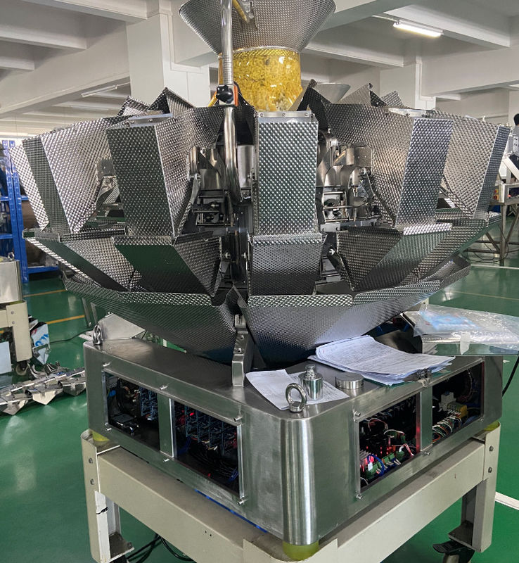 14 Hoppers Multihead Weigher Packing Machine 0,8L 1,6L 2,5L dla delikatnych owoców