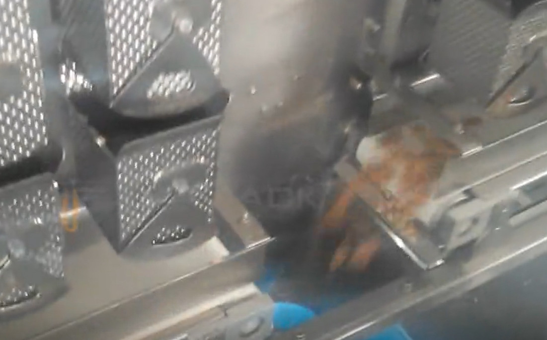 MCU Control Multi Head Weigher do napełniania gotowanego mięsa Fast Food 50 worków / min