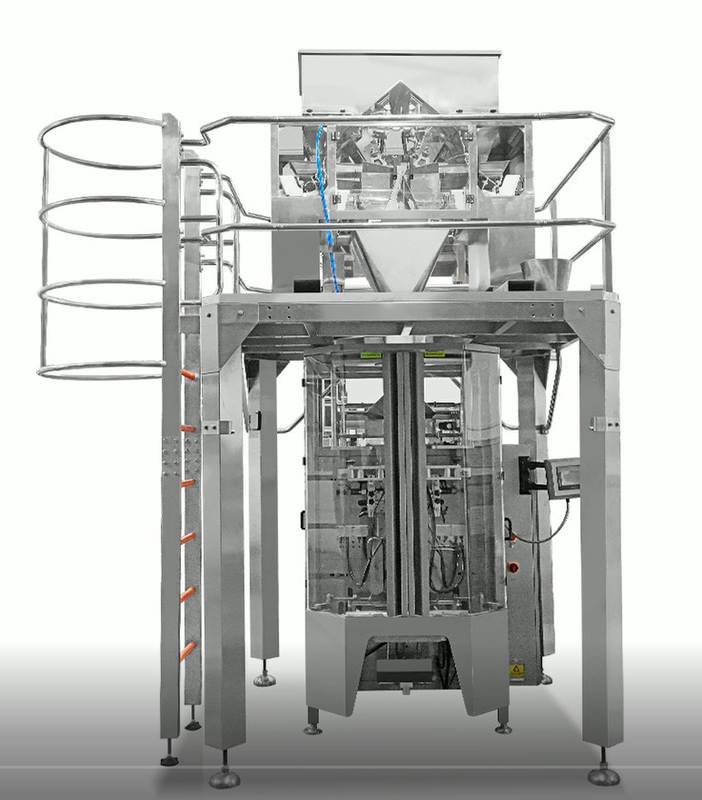Automatyczna czterogłowicowa waga liniowa SUS304 35BMP do ważenia produktu 10000g