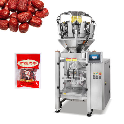 Bulk Snack 10 Head Multihead Weigher Red Data Ważenie i maszyna pakująca
