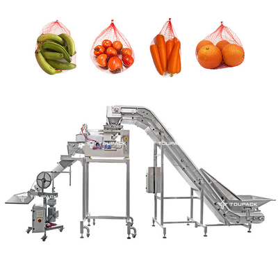 Maszyna do pakowania owoców z torbą z siecią TOUPACK / półautomatyczna maszyna do pakowania torbek z cytrusami