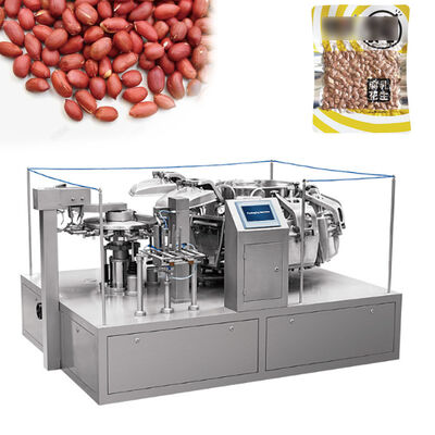 Automatyczny wielokrętowy ważnik ciasteczek plastikowy torba stojąca worek Doypack wypełniająca maszyna uszczelniania Producent