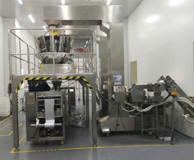 ISO9001 50Bpm Automatyczna maszyna do napełniania i zamykania orzeszków ziemnych ze skóry ryb Fish