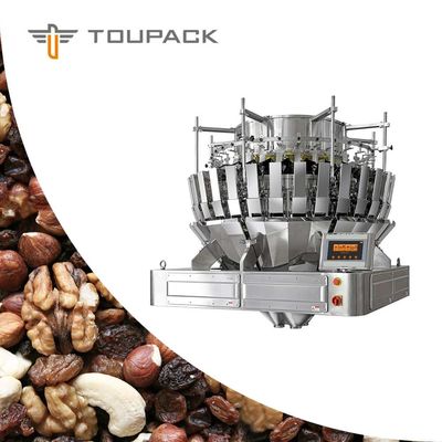 Automatyczna maszyna do pakowania wielogłowicowego SS304 2.5L do mieszanej fasoli orzechowej