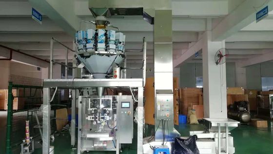 Pionowa maszyna pakująca VFFS Multihead Weigher Food Auto Form Fill Sealing