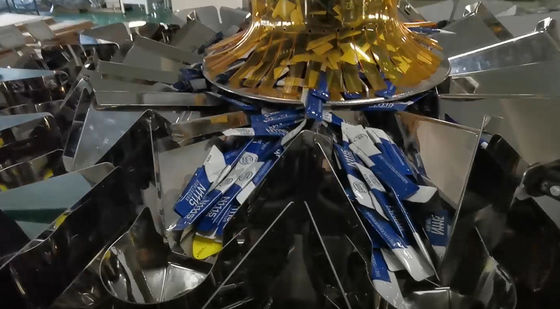 Maszyna do ważenia żywności z długimi sztyftami 70 worków / min