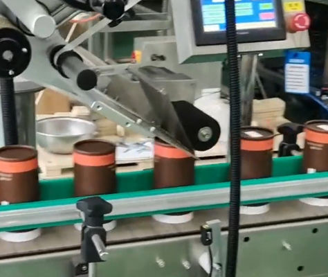 Inteligentna maszyna do pakowania ciastek System napełniania puszek z cukierkami