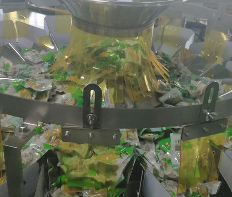 120 P / M SUS 304 Wielogłowicowa maszyna pakująca do nasion orzechów