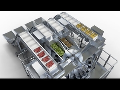 Suszone owoce 4 w 1 Produkty mieszane Maszyna do pakowania wielokrotnych wag