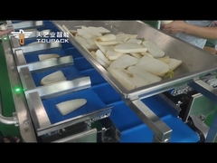 TOUPACK 12 waga kombinacyjna - Rozwiązanie do ważenia plastrów marchwi