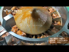 Żywność w marinadzie lepka Skrzydła kurczaka i stek kurczaka