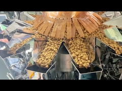 Czekoladowe cukierki, słodycze miękkie, szybka inteligentna maszyna do ważenia i pakowania